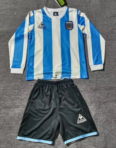 Argentina 1a Equipación 1986 ML - NIÑOS